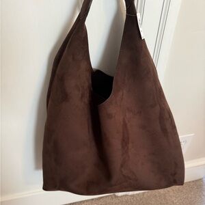 Gap Suede shoulder Hobo bag
